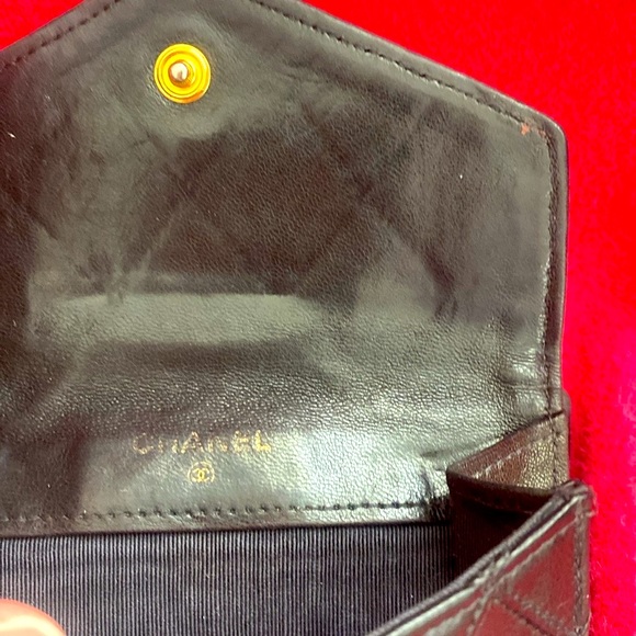 Chanel Vintage Lambskin Leather Wallet - Picture 9 of 11